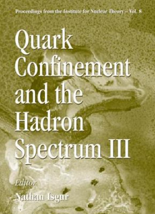 Kniha Quark Confinement And The Hadron Spectrum Iii 