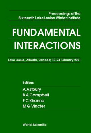 Книга Fundamental Interactions - Proceedings Of The Sixteenth Lake Louise Winter Institute 