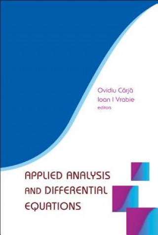 Kniha Applied Analysis And Differential Equations Carja Ovidiu