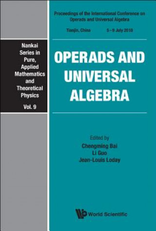 Carte Operads And Universal Algebra - Proceedings Of The International Conference Chengming Bai