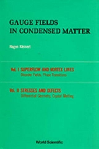 Kniha Gauge Fields In Condensed Matter (In 2 Volumes) Hagen Kleinert