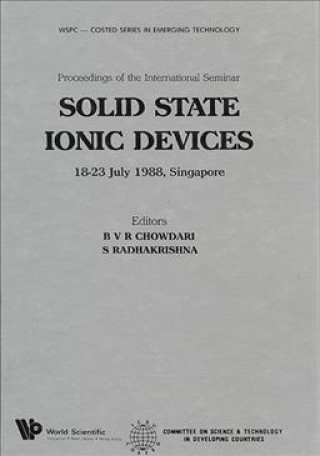 Livre Solid State Ionic Devices B. V. R. Chowdari