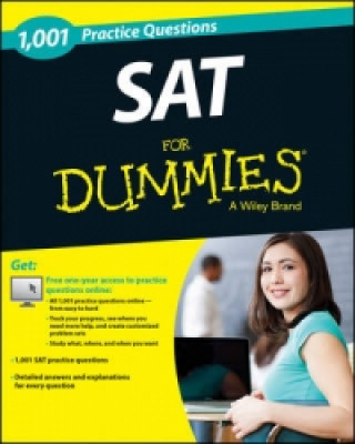 Książka 1,001 Sat Practice Questions for Dummies (+ Free Online Practice) Consumer Dummies