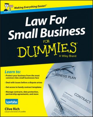 Knjiga Law for Small Business For Dummies UK Edition Claudia Gerrard