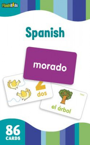 Tiskovina Spanish (Flash Kids Flash Cards) Flash Kids Editors