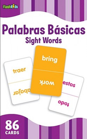Kniha Sight Words  (Flash Kids Spanish Flash Cards) Flash Kids Editors
