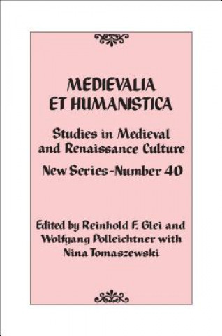 Książka Medievalia et Humanistica, No. 40 Wolfgang Polleichtner