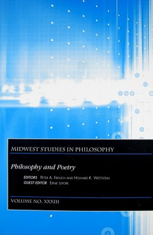 Kniha Philosophy and Poetry Peter A. French