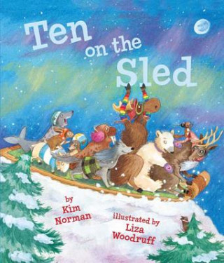 Книга Ten on the Sled Kim Norman