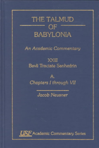 Carte Talmud of Babylonia Jacob Neusner