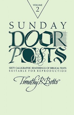 Knjiga Sunday Door Posts II Timothy R. Botts