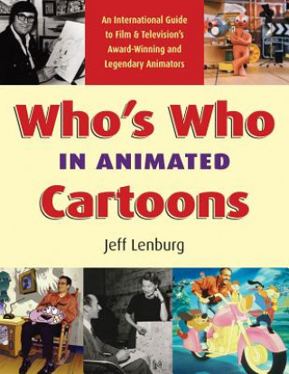 Book Who's Who in Animated Cartoons Jeff Lenburg