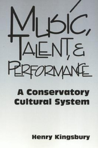 Libro Music Talent & Performance Henry Kingsbury