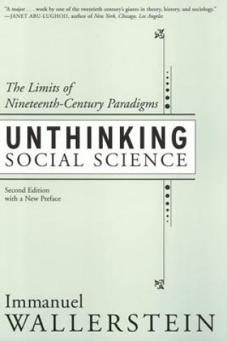 Książka Unthinking Social Science Immanuel Wallerstein