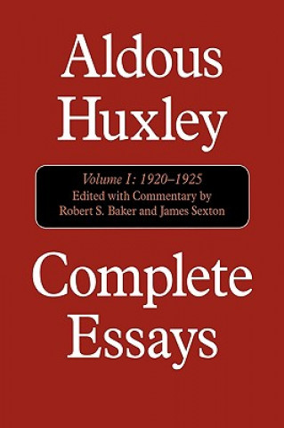 Book Complete Essays Aldous Huxley