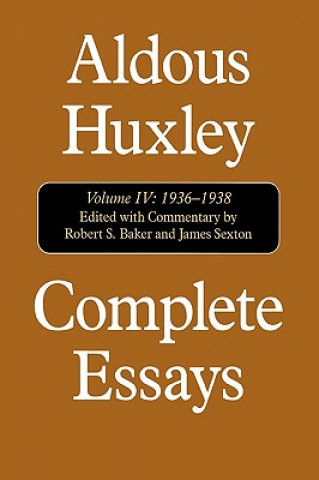 Könyv Complete Essays Aldous Huxley