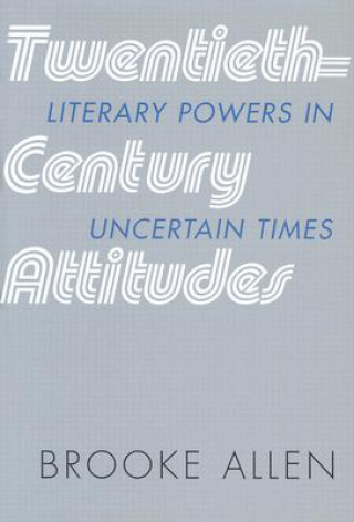 Knjiga Twentieth-Century Attitudes Brooke Allen