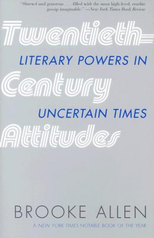 Book Twentieth-Century Attitudes Brooke Allen