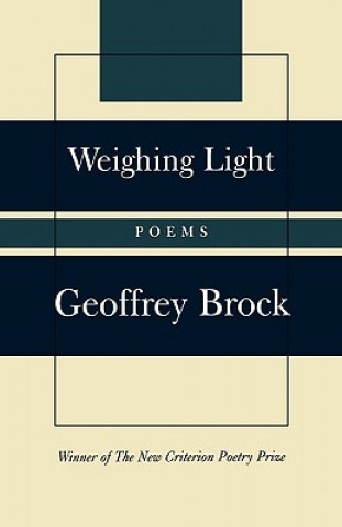 Book Weighing Light Geoffrey BrocK