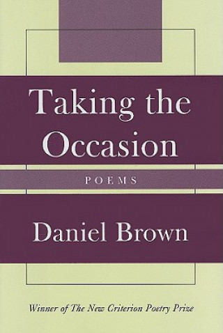 Book Taking the Occasion Daniel Brown