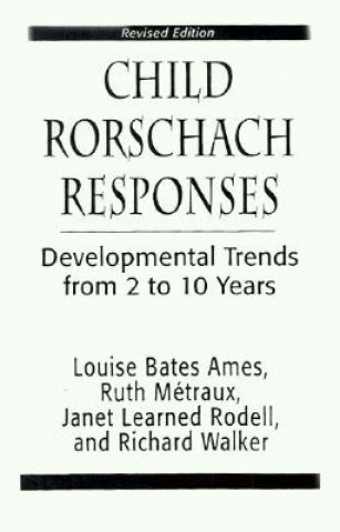 Knjiga Child Rorschach Responses Ruth W. Metraux