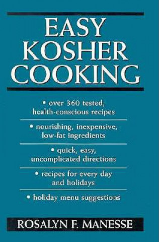 Carte Easy Kosher Cooking Rosalyn F. Manesse