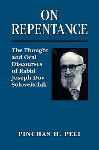 Könyv On Repentance Pinchas H. Peli
