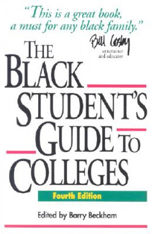 Knjiga Black Student's Guide to Colleges Barry Beckham