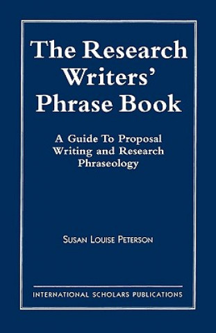 Carte Research Writer's Phrase Book Susan Louise Peterson