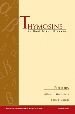 Buch Thymosins in Health and Disease - First International Conference Enrico Garaci