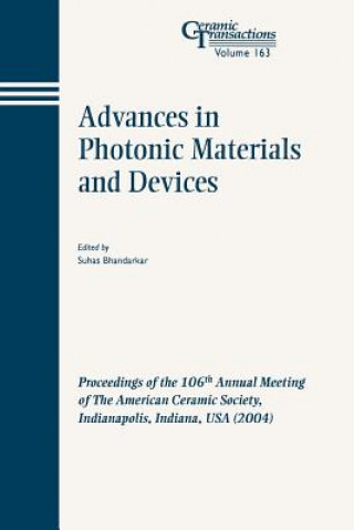 Book Advances in Photonic Materials and Devices - Ceramic Transactions V163 Bhandarkar