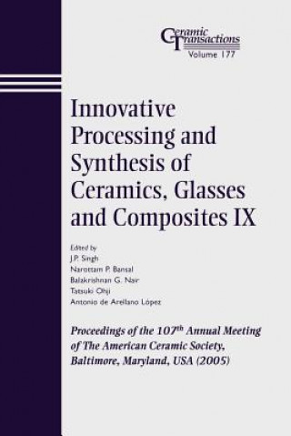 Book Innovative Processing and Synthesis of Ceramics, Glasses and Composites IX V177 Singh