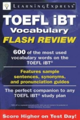 Kniha TOEFL iBT Vocabulary Flash Review LearningExpress LLC