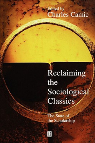 Kniha Reclaiming the Sociological Classics - The State of the Scholarship Camic