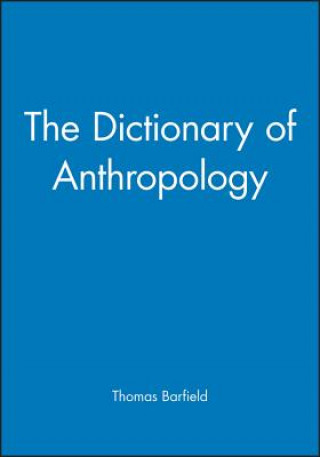 Książka Dictionary of Anthropology 