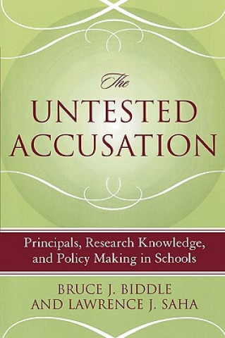 Buch Untested Accusation Bruce J. Biddle