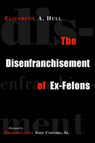 Kniha Disenfranchisement of Ex-Felons Elizabeth Hull