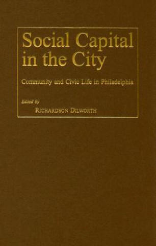 Book Social Capital in the City Richardson Dilworth