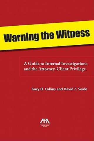 Carte Warning the Witness Gary Collins