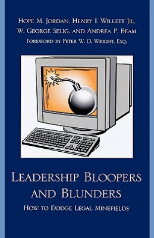 Kniha Leadership Bloopers and Blunders Hope Jordan