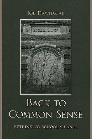 Könyv Back to Common Sense Joe Dawidziak