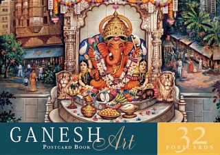 Carte Ganesh Art Postcard Book MANDALA PUBLISHING