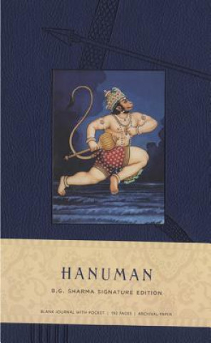 Carte Hanuman Hardcover Blank Journal B. G. Sharma