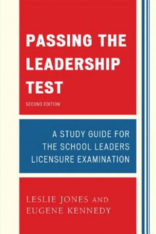 Kniha Passing the Leadership Test Leslie Jones