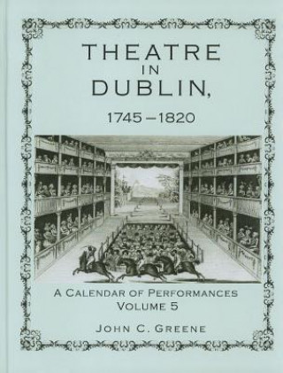 Książka Theatre in Dublin, 1745-1820 John C. Greene