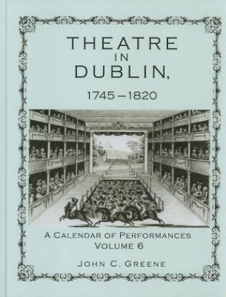 Könyv Theatre in Dublin, 1745-1820 John C. Greene