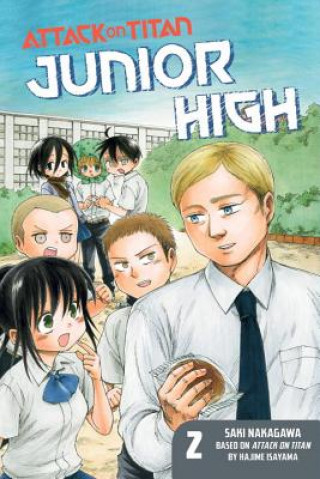 Carte Attack On Titan: Junior High 2 Hajime Isayama
