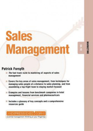 Kniha Sales Management Patrick Forsyth