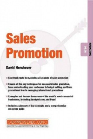 Könyv Sales Promotion David Horchover