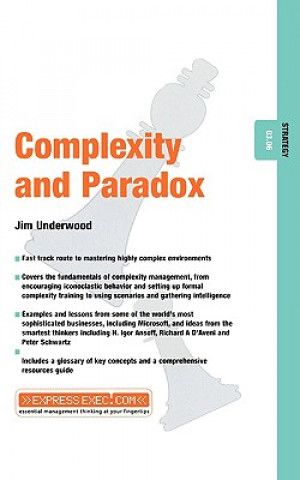 Kniha Complexity and Paradox Jim Underwood